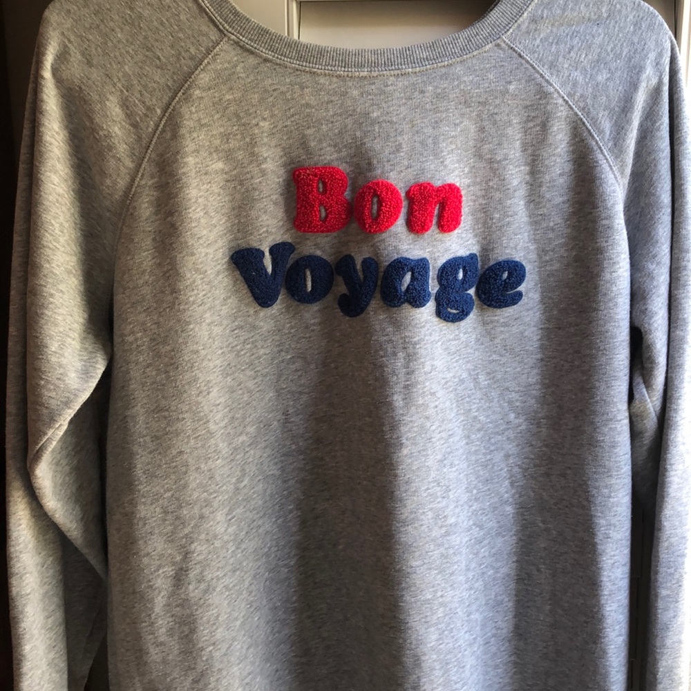 Comfy Bon Voyage Long Sleeve Sweatshirt